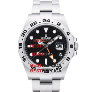 Rolex Explorer II Black Dial 904L Steel 42mm Ref:226570 Swiss Made Replica Watch