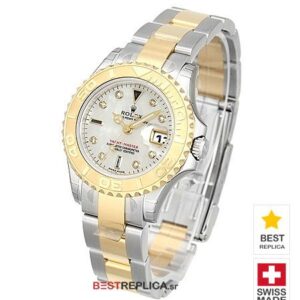 Rolex Yacht-Master 18k 2tone MOP Dial Diamond Markers